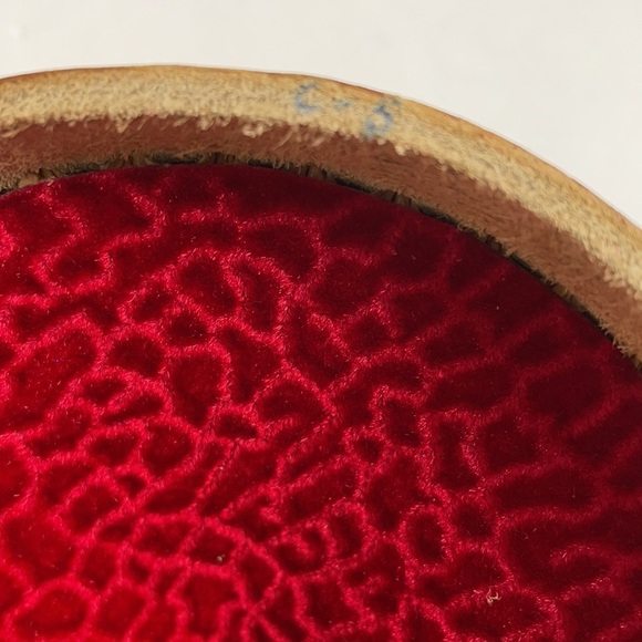 Leather Tooled HandmadeKeepsakes Container with Lid Vtg - Picture 10 of 16